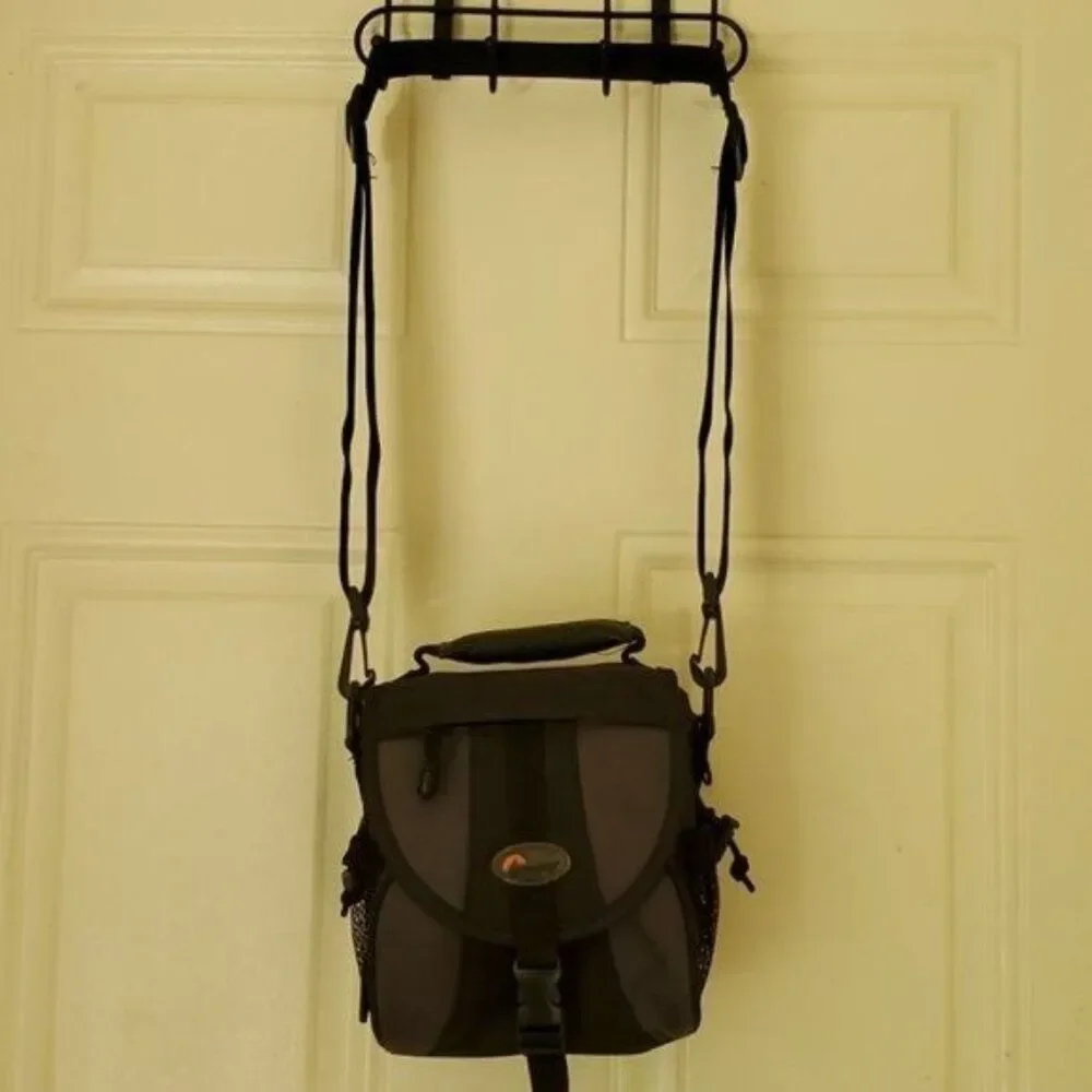 Lowepro Camera Bag Tote Shoulder Satchel Padded Black Gray